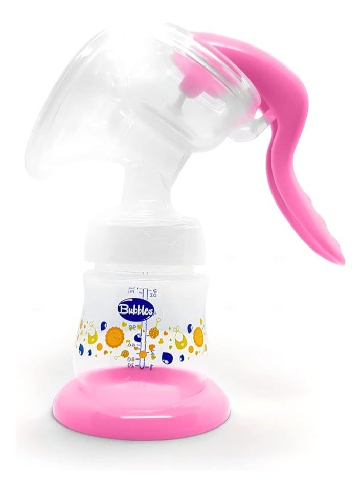 بابلز شفاط ثدى يدوى بابلز - بينك - Image 1